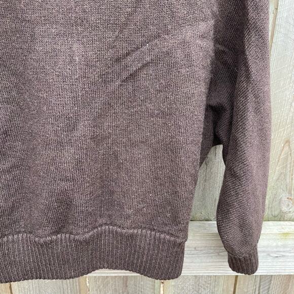 Banana Republic Cardigan Sweater Brown 100% Merino Wool Small Brown - Picture 7 of 10